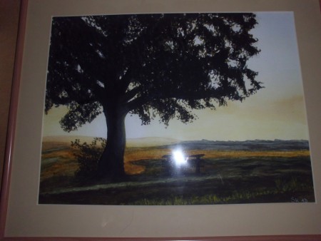 baum mit bank von simone